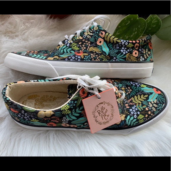Keds Shoes - Keds x Rifle Paper Co Anchor Lourdes Sneakers